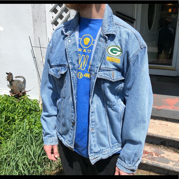 packers jean jacket